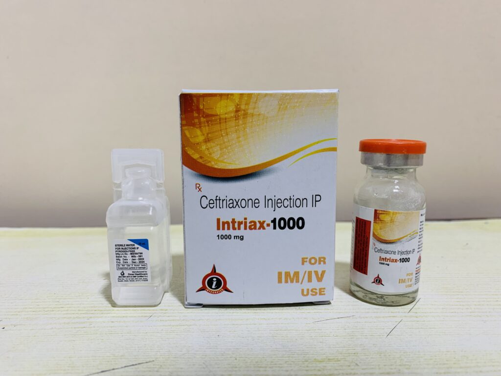 Ceftriaxone Gm Injection Intriax Integrated Laboratories Pvt