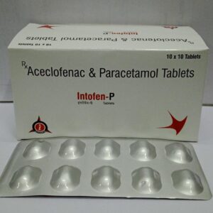 Aceclofenac & PCM Tablet (Intofen-P)