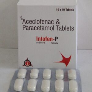 Aceclofenac & PCM Tablets (Intofen-P)