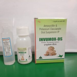 Amoxycillin-200mg+Clavulanic Acid-28.5mg Dry Syrup (Invumox-DS)