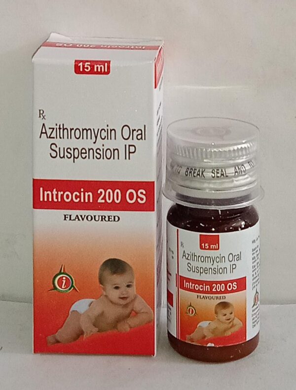 Azithromycin 200mg Syrup (Introcin 200 OS)