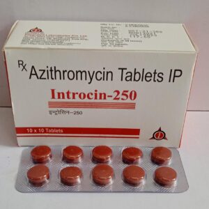 Azithromycin 250 mg Tablets (Introcin-250)