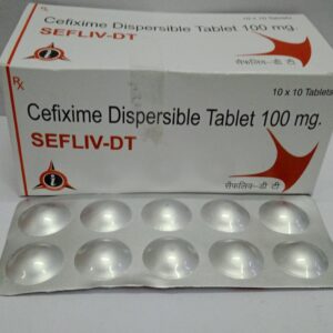 Cefixime 100 mg Tablets (Sefliv-100 DT)