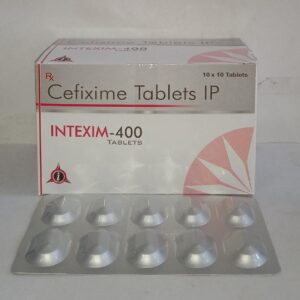 Cefixime Tablets IP (Intexim-400)