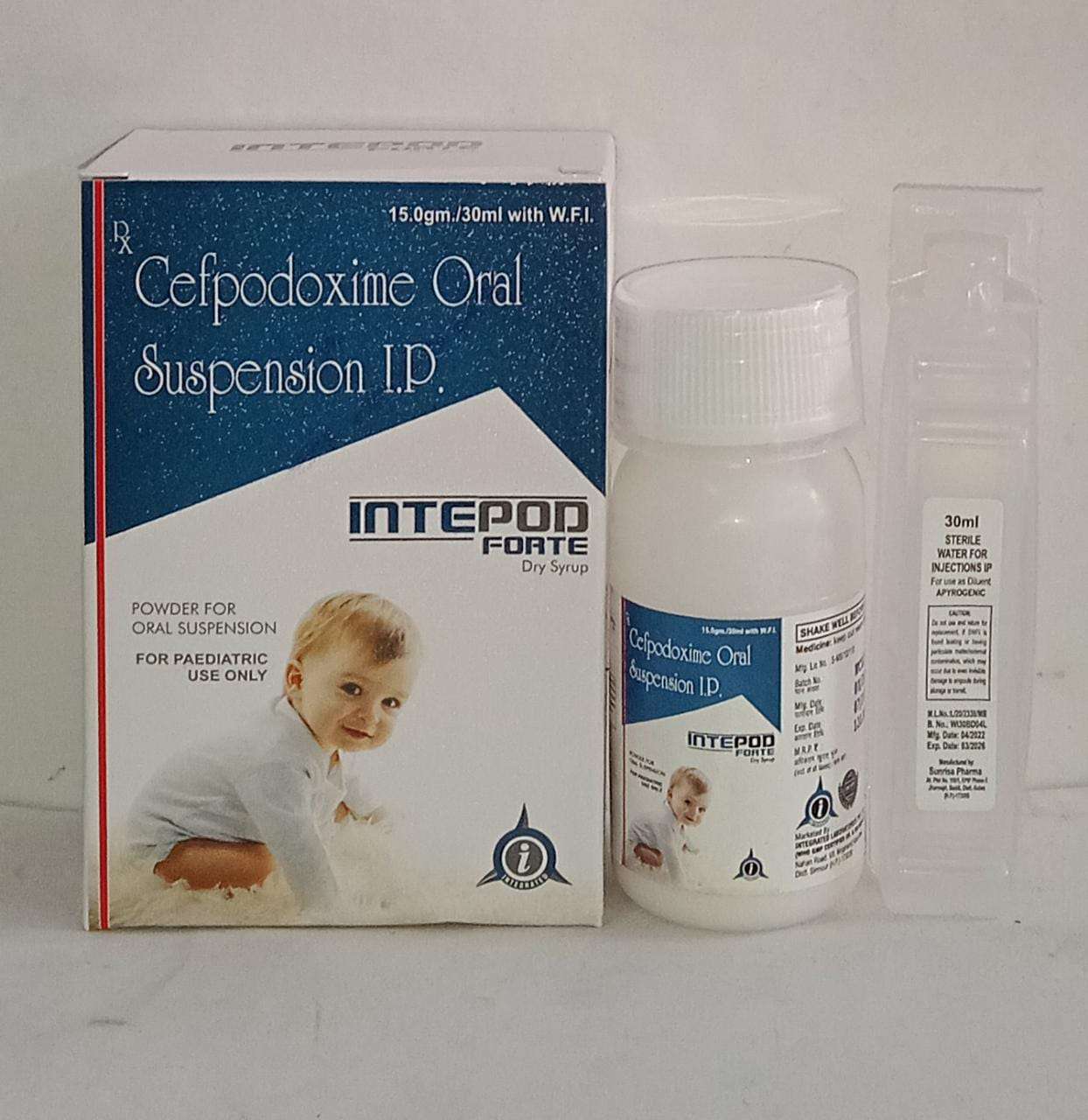Cefpodoxime Syrup (Intepod Forte)
