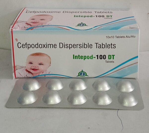 Cefpodoxime Tablets (Intepod-100 Dt)