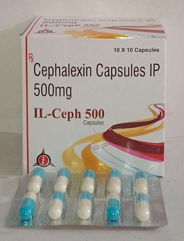 Cephalexin Capsules 500mg (IL-Ceph)