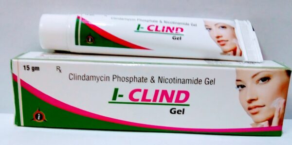 Clindamycin Phosphate & Nicotinamide Gel (I-Clind) 15gm