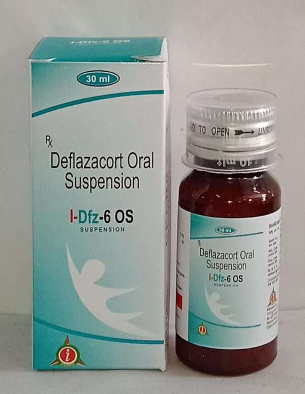 Deflazacort 6 mg Syrup (I-DFZ-6 OS)