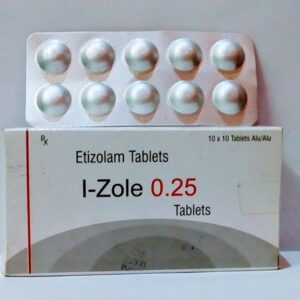 Etizolam 0.25 mg Tablets (I-Zole 0.25)