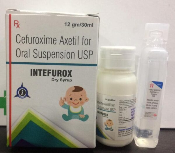 Cefuroxime Axetil syrup (Intefurox )