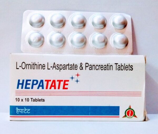 L-Ornithine L-Asparate, Pancreatin Tablets (Hepatate)