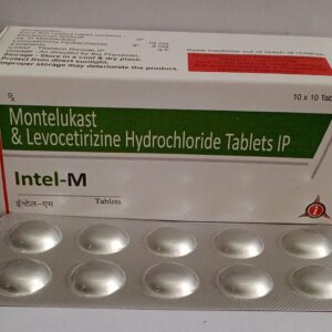 Levocetirizine 5mg & Montelukast 10mg Tablets (Intel-M)
