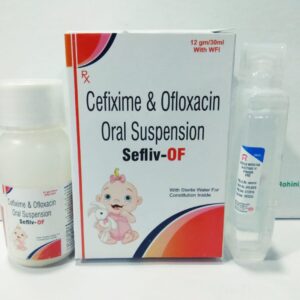 Cefixime Ofloxacin Dry Syrup (Sefliv-OF)
