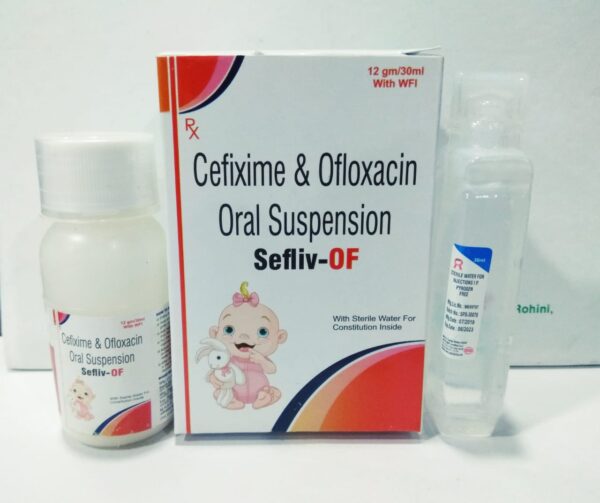 Cefixime Ofloxacin Dry Syrup (Sefliv-OF)