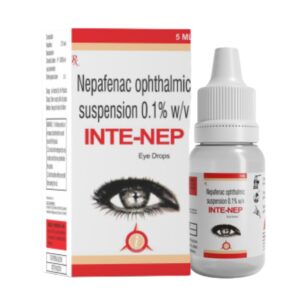 Nepafenac Ophthalmic 0.1% (INTE-NEP)