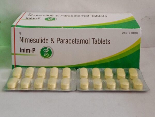 Nimesulide 100mg+Paracetamol 325mg Tablet (Inim-p)