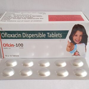 Oflaxacin 100 mg Tablets (Ofcin-100)