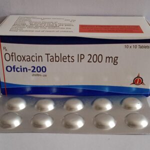 Ofloxacin 200 mg tablet (Ofcin 200)