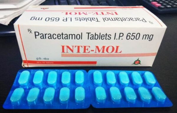 Paracetamol 650mg Tablets (Inte-Mol)