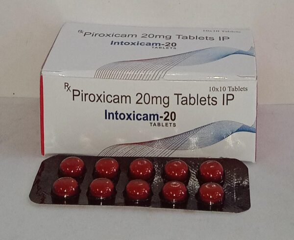 Piroxicam 20mg Tablets (Intoxicam-20)