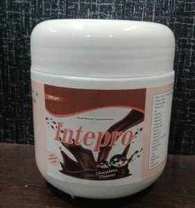 Protein fortified with Antioxidant Vitamin Minerals Essential Aminoacids INTEPRO (CHOCOLATE) 200 gm
