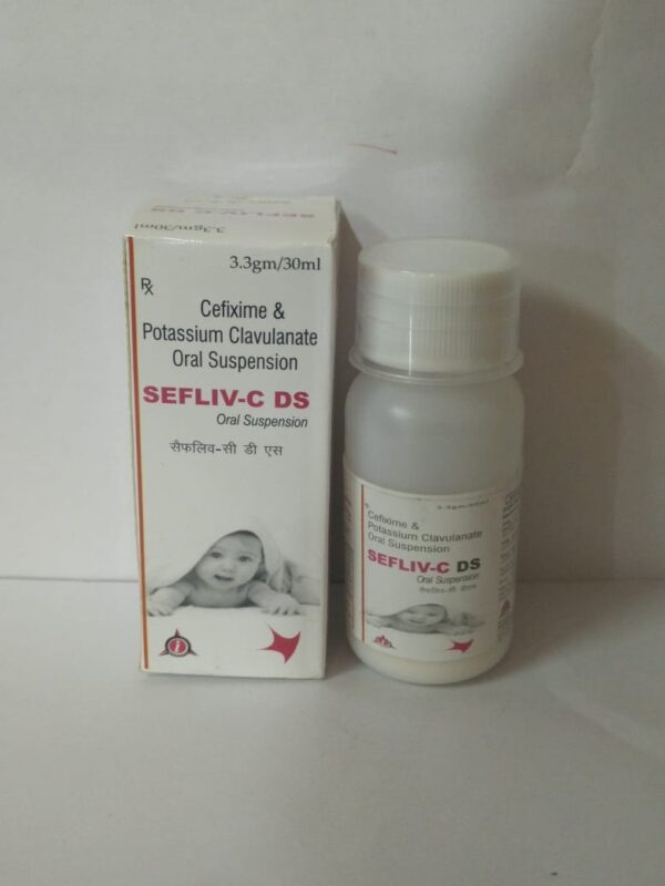 Cefixime & Potassium Clavulanic Acid Syrup (Sefliv-c ds)