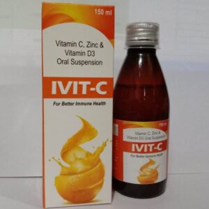 Vitamin C, Zinc Vitamin D3 Syrup (Ivit-C)
