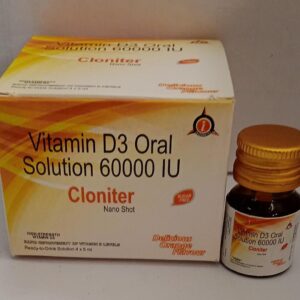 Vitamin D3 60000 IU (Cloniter Nano Shot)