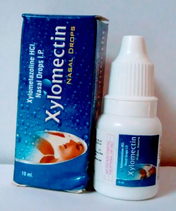 Xylometazoline HCL Nasal Drops IP.10ml (Xylomectin)