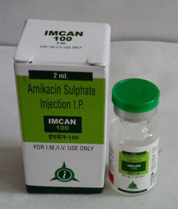 Amikacin 100 mg (Imcan-100mg)
