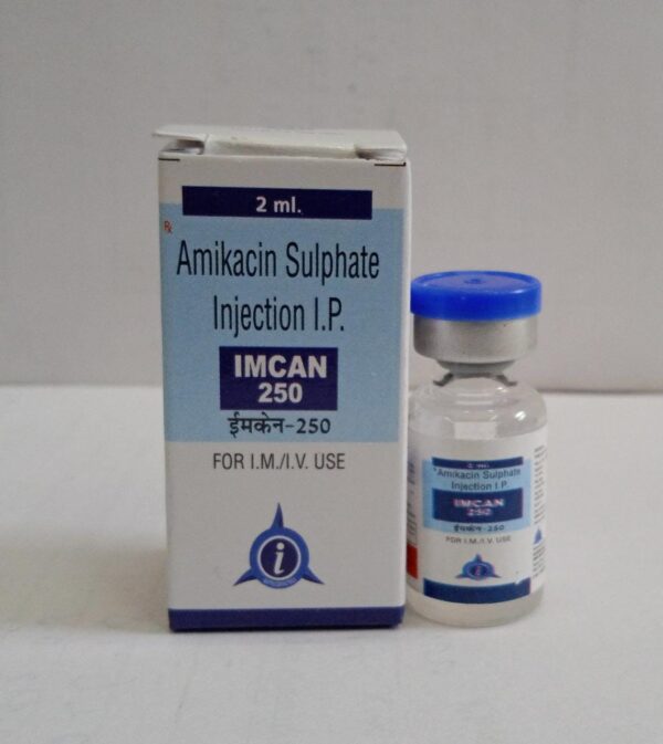 Amikacin 250mg Injection (Imcan 250)