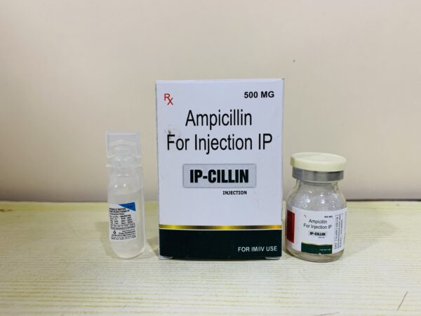 Ampicillin 500mg Injection (IP-Cillin)