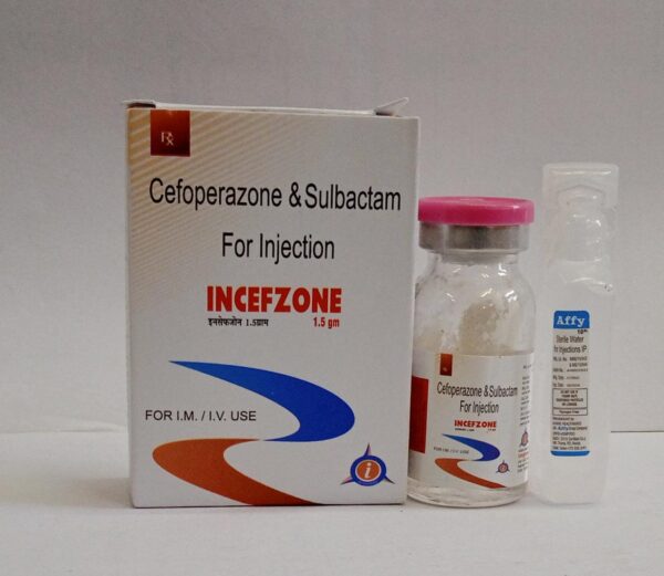 Cefoperazone Sulbactam (Incefzone-1.5gm)