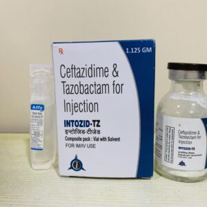 Ceftazidime Tazobactam (Intozid-TZ 1.125)