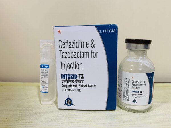 Ceftazidime Tazobactam (Intozid-TZ 1.125)