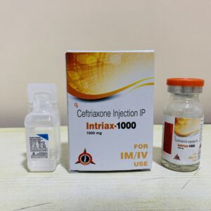 Ceftriaxone 1gm Injection (Intriax 1000)