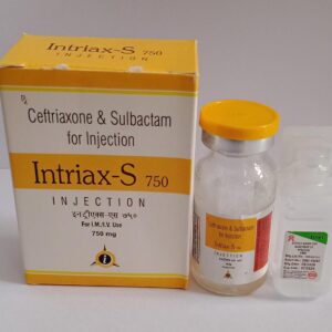 Ceftriaxone & Sulbactam (Intriax-S 750mg)