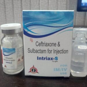 Ceftriaxone Sulbactam injection (Intriax-S 1.5g)