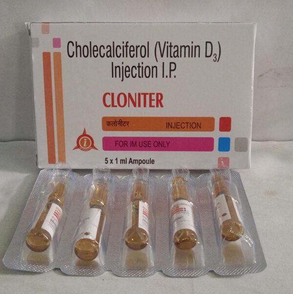 Cholecalciferol (Vitamin D3) Injection (Cloniter)
