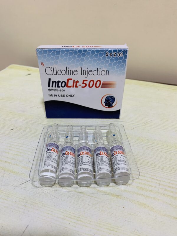 Citicoline 500mg (Intocit ) injection