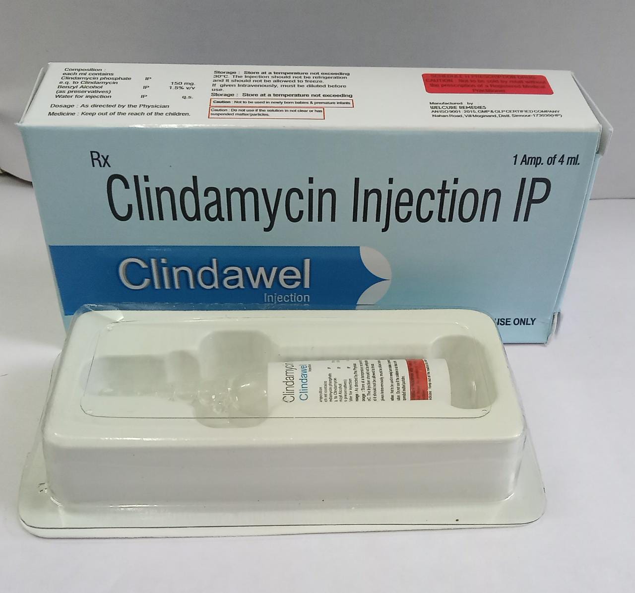 Clindamycin Injection 600 mg (Clindawel) - Integrated laboratories Pvt ...