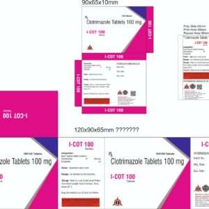 Clotrimazole 100mg Tablets (I-Cot 100)