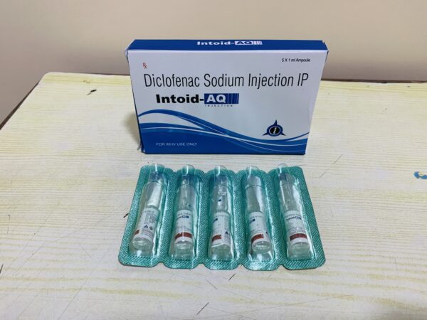 Diclofenac sodium Injection (Intoid Aq)