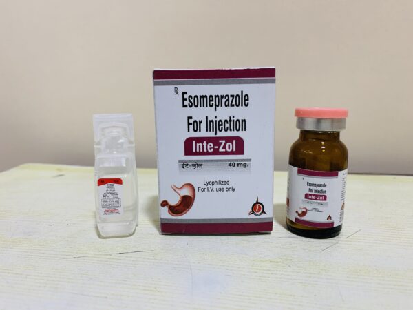 Esomeprazole 40 mg Injection (Inte-Zol)