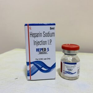 Heparin Sodium 5000IU Injection (Heped 5)