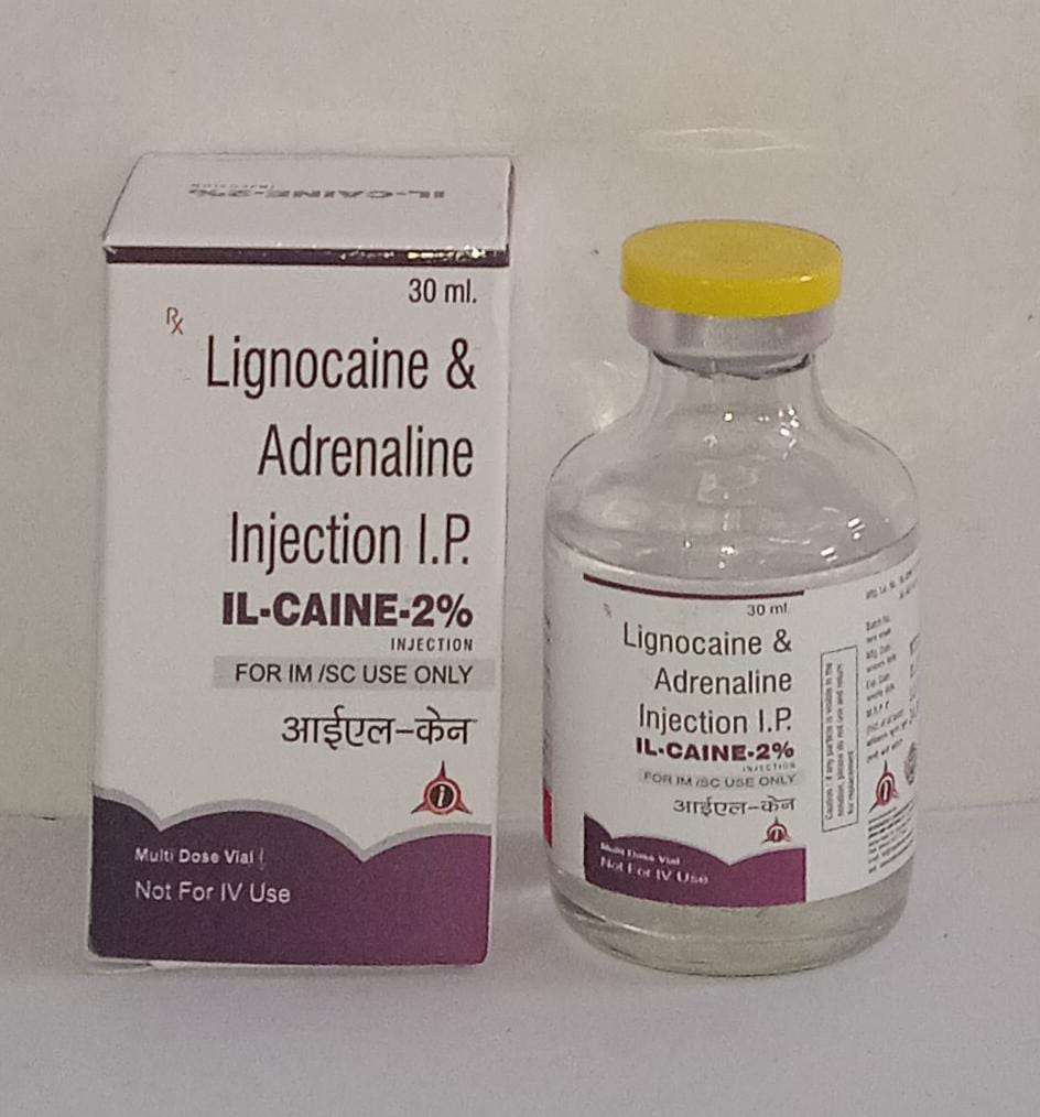 Lignocaine & Adrenaline Injection (IL-Caine-2%)
