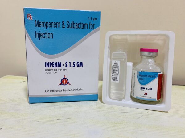 Meropenem Sulbactum Injection (Inpenm - S 1.5gm)