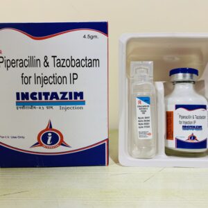 Piperacillin Tazobactam (Incitazim 4.5g)