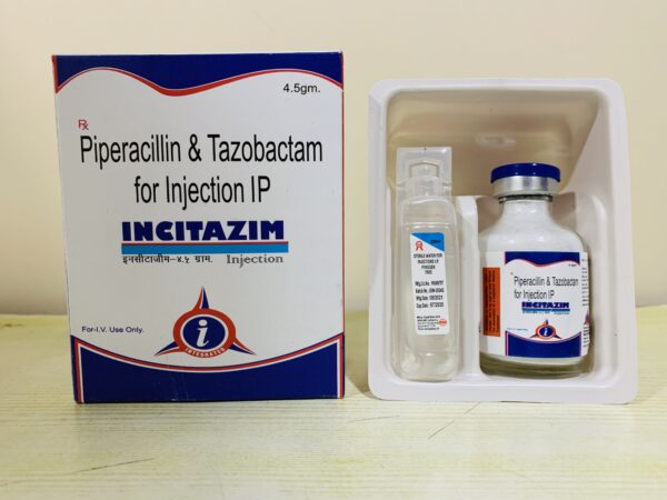 Piperacillin Tazobactam (Incitazim 4.5g)